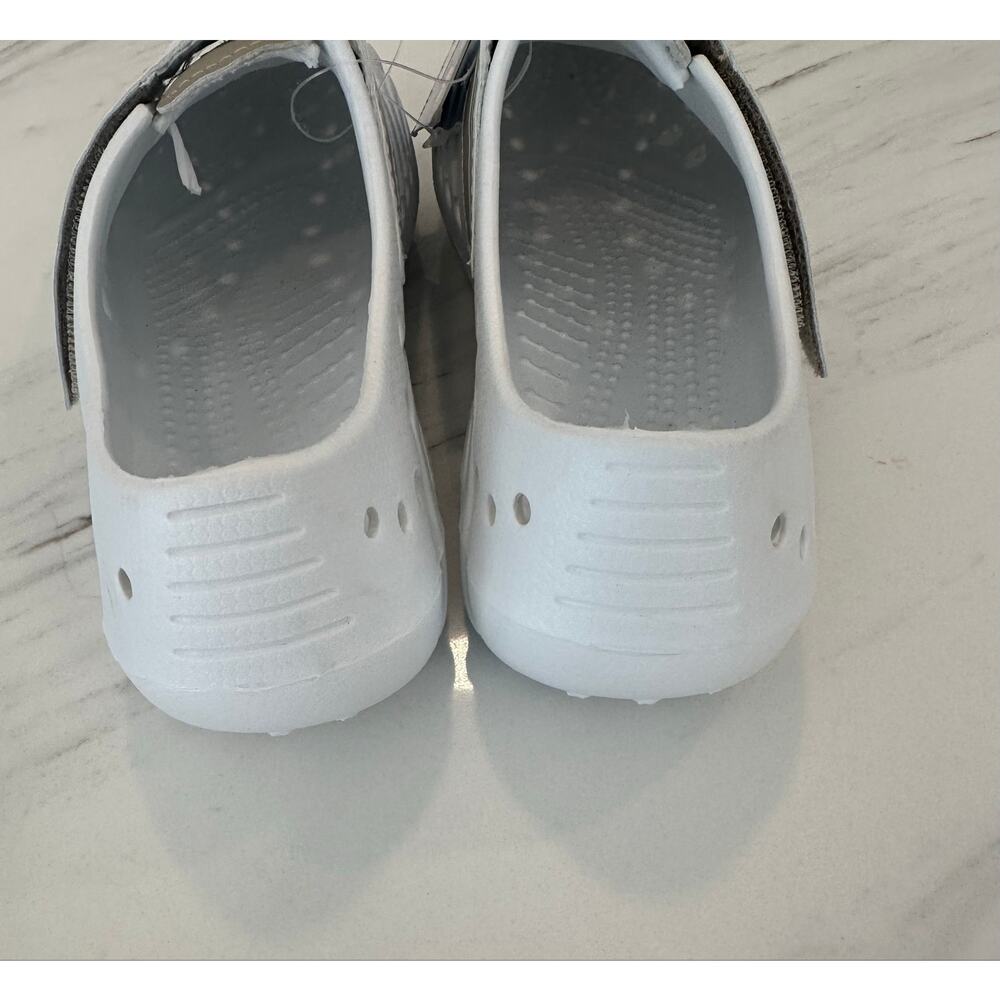 Hounds Footwear Women's Ultralites Clog Shoes White/Tan Size 5/6 NWT USA Dawgs - Picture 6 of 9